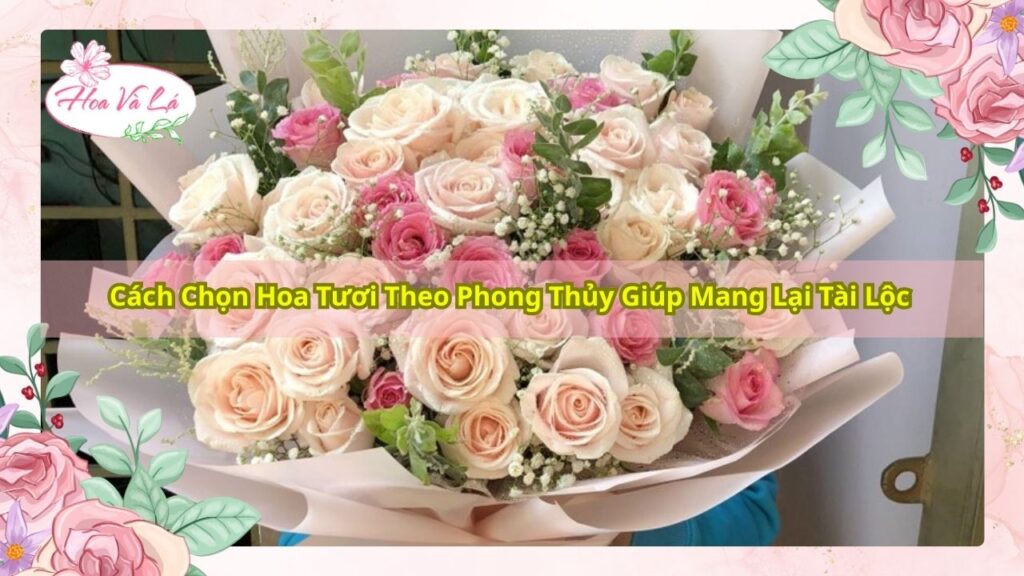 Cách Chọn Hoa Tươi Theo Phong Thủy Giúp Mang Lại Tài Lộc
