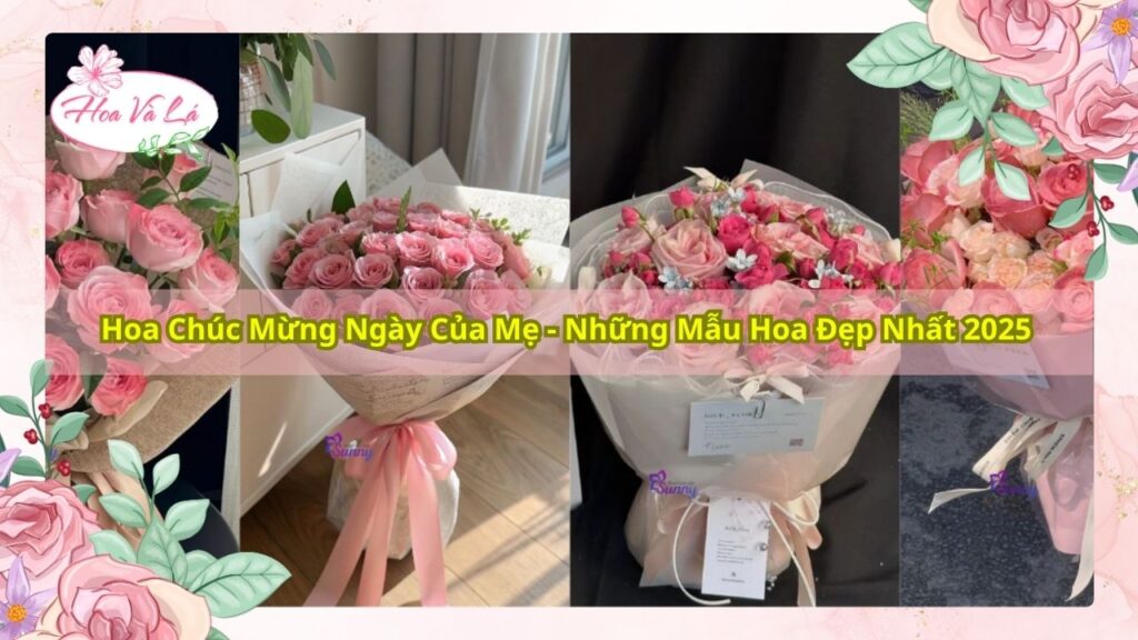 Hoa Chúc Mừng Ngày Của Mẹ - Những Mẫu Hoa Đẹp Nhất 2025