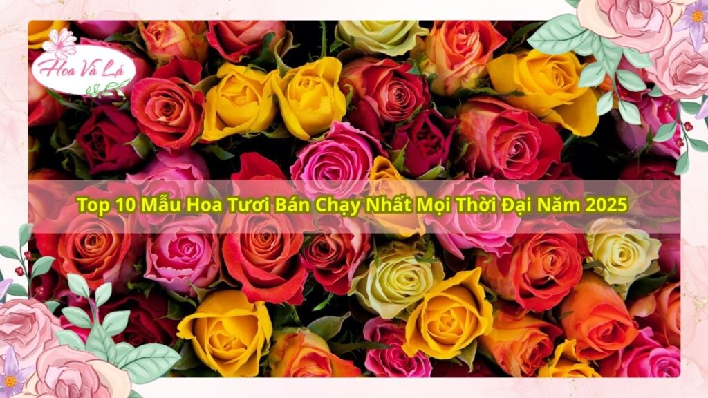 Top 10 Mẫu Hoa Tươi Bán Chạy Nhất Mọi Thời Đại Năm 2025